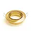 PURPL LED GU10 Spot Fixture IP20 Gold Aluminium Tiltable Incl. socket