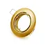PURPL LED GU10 Spot Fixture IP20 Gold Aluminium Tiltable Incl. socket