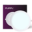 PURPL LED Downlight - ø240mm - 6000K Cold White - 24W - Round - Recessed