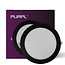 PURPL LED Downlight - 24W - ø240 mm - 4000K Natural White - IP40 - Recessed - Round - Black