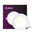 PURPL LED Downlight - 6W - ø120 mm - 4000K Natural White - IP40  - Recessed - Round - White