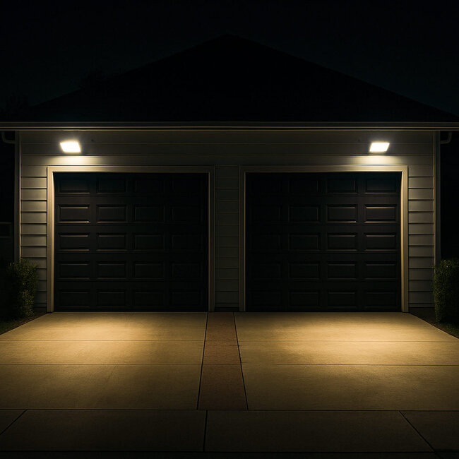 PURPL LED Floodlight - 10W - 2700K Warm White - 1100 lm - 120º - IP66 - IK08 - Black