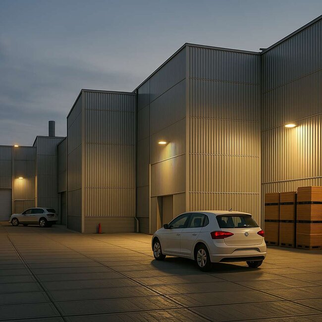 PURPL LED Floodlight - 200W -  30000 lm - 4000K Natural White - IP66 - IK07 - Black