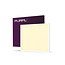 PURPL LED panel | 30x30 | warm white 3000K | 18W | 100 lm/W / 1800lm | UGR<22 | flicker-free | edge-lit