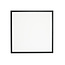 PURPL LED Panel Black - 60x60 - 4000K Natural White - 25W - 3125 lm - 125 lm/W - UGR&lt;19 - Edge-lit