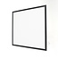 PURPL LED Panel Black - 60x60 - 4000K Natural White - 25W - 3125 lm - 125 lm/W - UGR&lt;19 - Edge-lit
