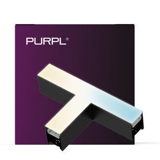 PURPL LED Linear luminaire CCT - T-shape - 15W - 3CCT (3000K | 4000K | 5700K) - Dimmable