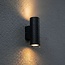 PURPL LED GU10 Double Wall Spot Round Black