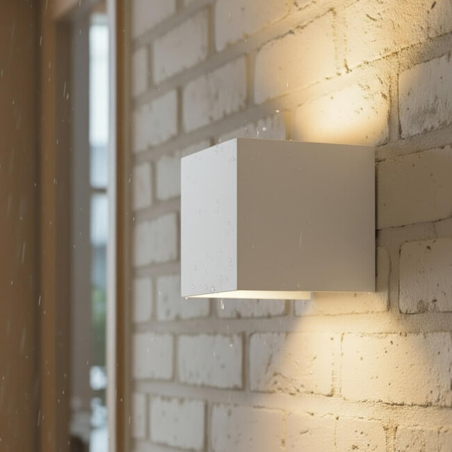 PURPL LED COB Wall Spot Square White