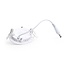 PURPL LED Downlight - 3W - ø85 mm - 6000K Cold White - IP40 - Recessed - Round - White