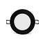 PURPL LED Downlight - 6W - ø120 mm - 4000K Natural White - IP40  - Recessed - Round - Black