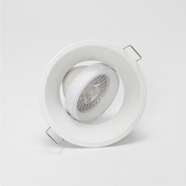 PURPL LED GU10 Spot Fixture Deep Embedded IP20 White Incl. Socket