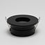 PURPL LED GU10 Spot Fixture IP65 Black Waterproof Aluminium Incl. socket