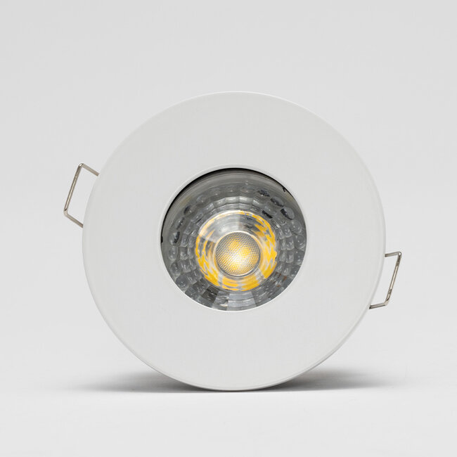 PURPL LED GU10 Spot Fixture IP65 White Waterproof Aluminium Incl. socket