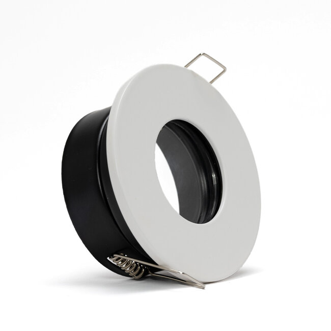 PURPL LED GU10 Spot Fixture IP65 White Waterproof Aluminium Incl. socket