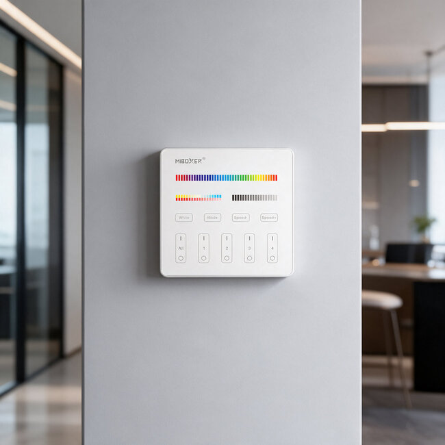 MiBoxer/Mi-Light 4 Zone Wall Remote RGB+CCT