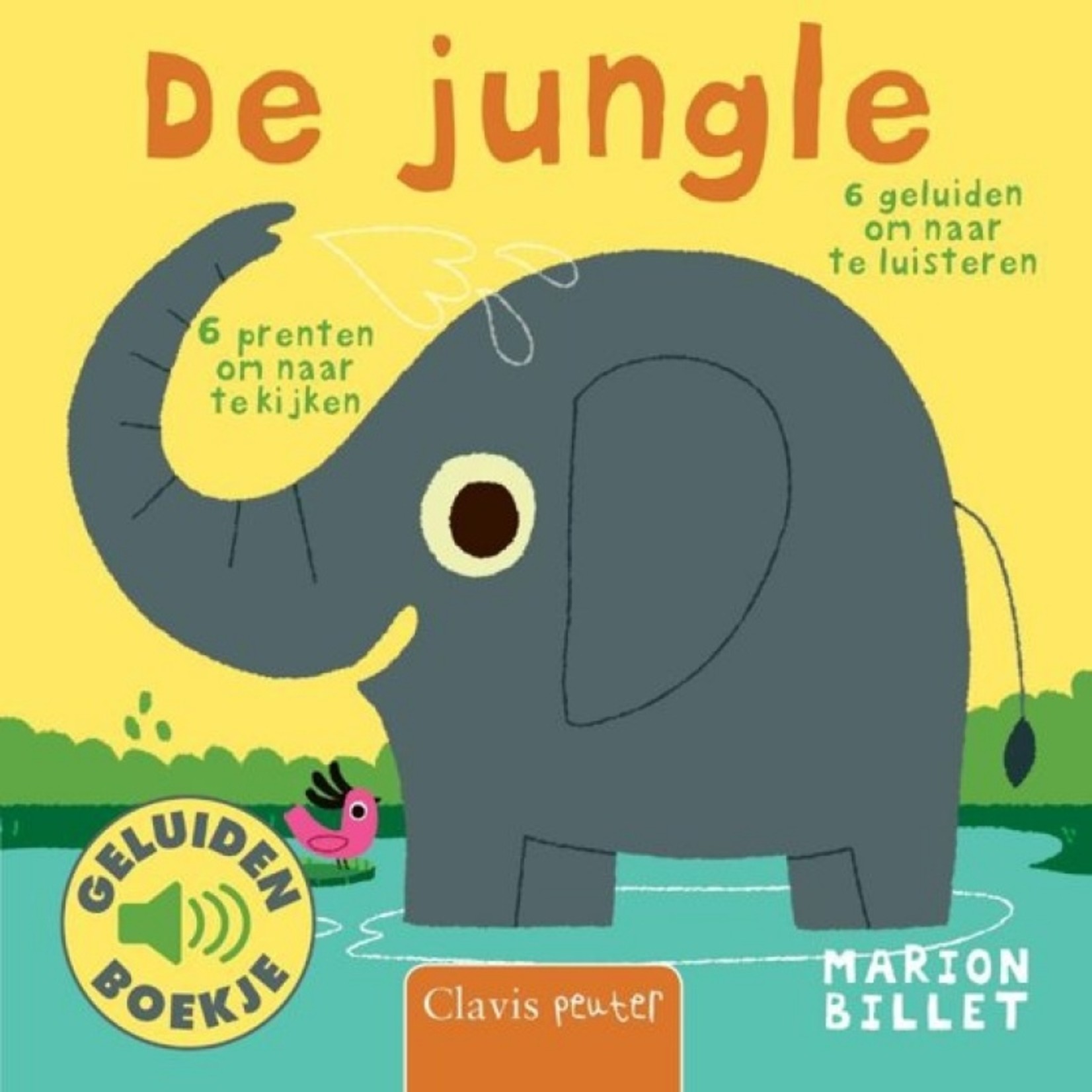 Clavis De jungle geluidenboek