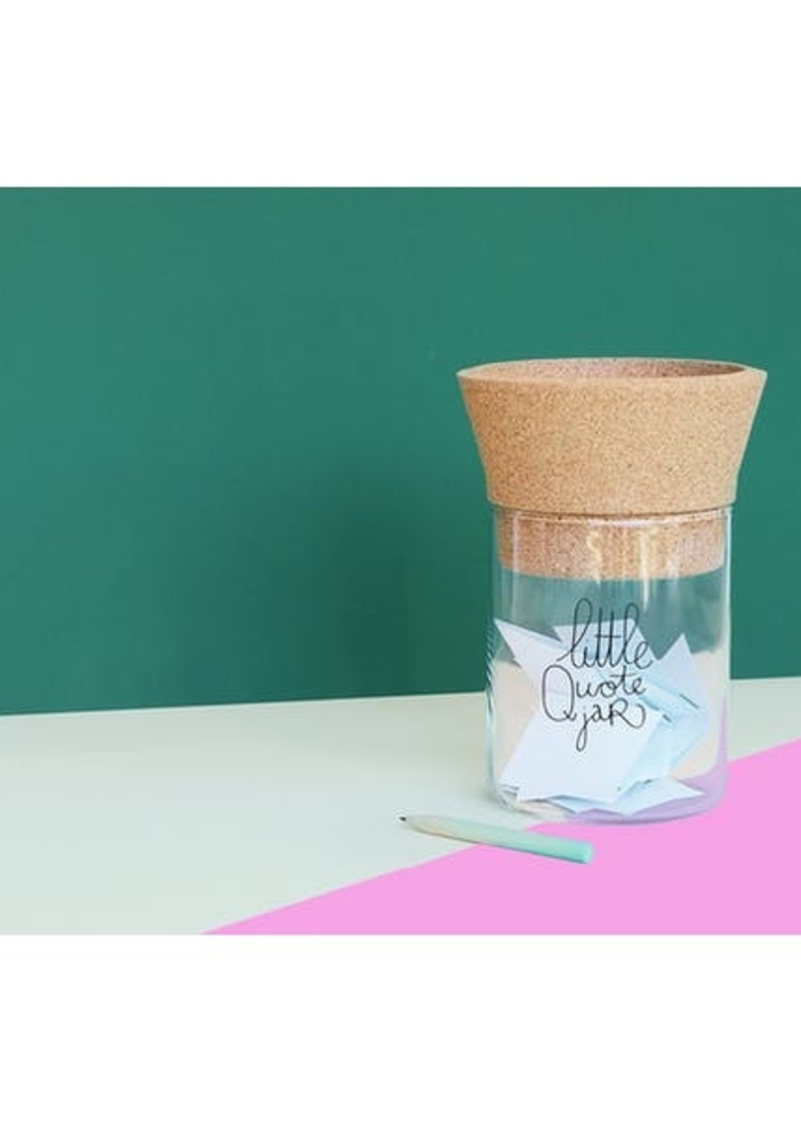 Make history Little Quote Jar