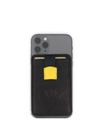 Balsa Porte-cartes téléphone - Noir Yellow