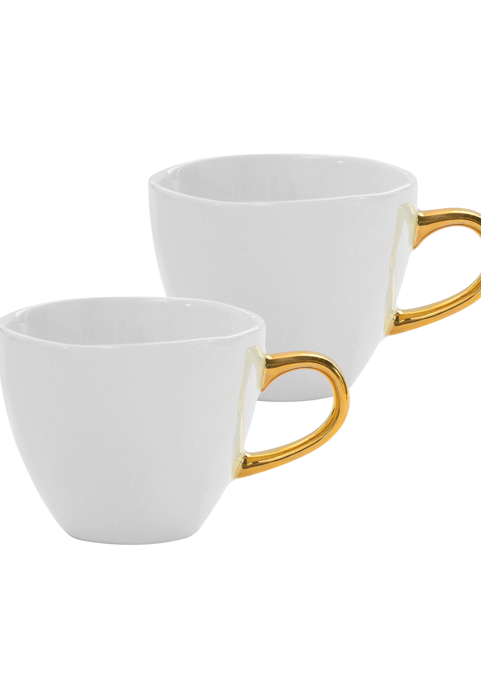 Urban Nature Culture URBAN NATURE CULTURE GOOD MORNING CUP MINI S/2 IN GIFTPACK, WHITE