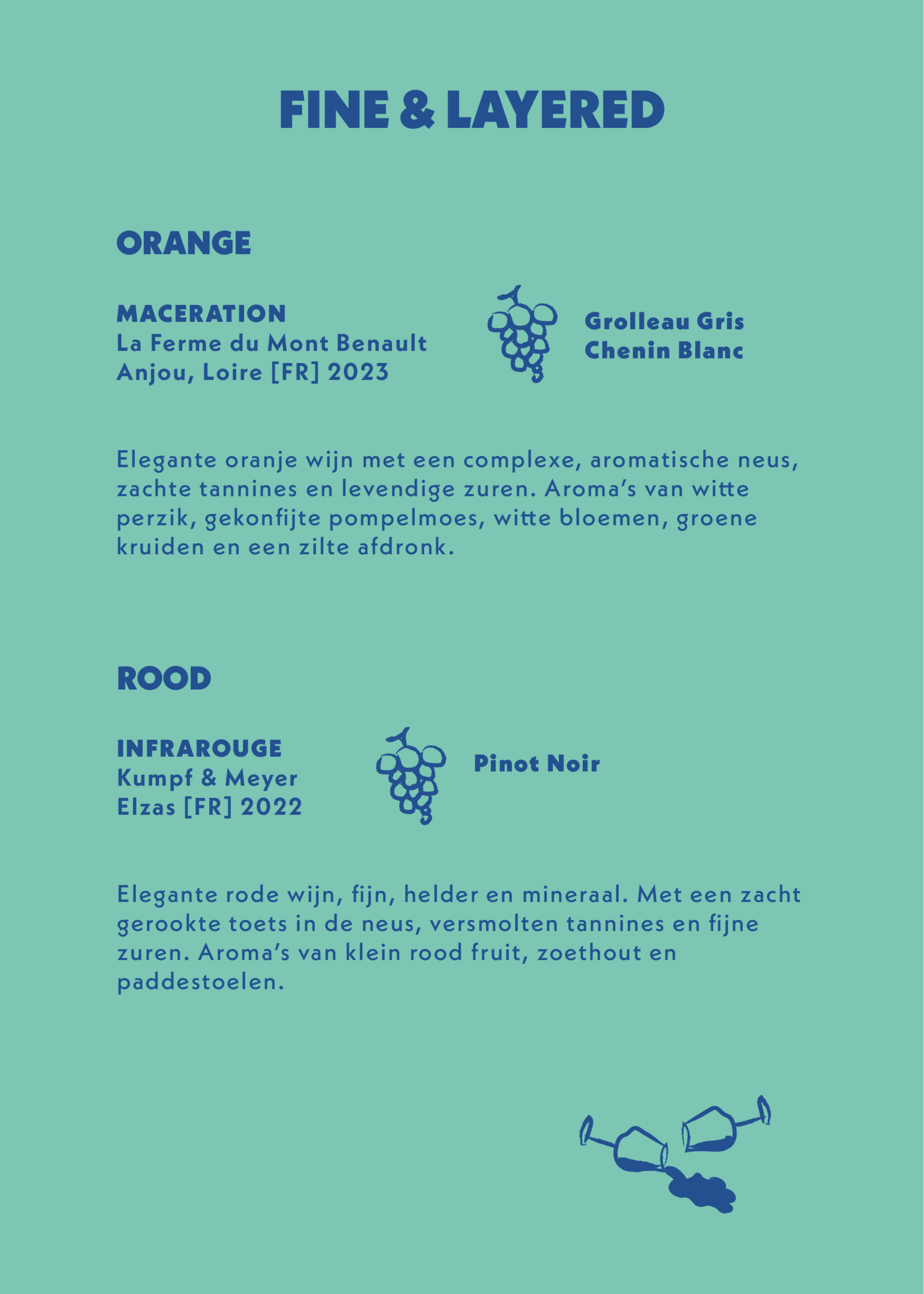 edelrot natural wine selections wijnpakket --- fine & layered