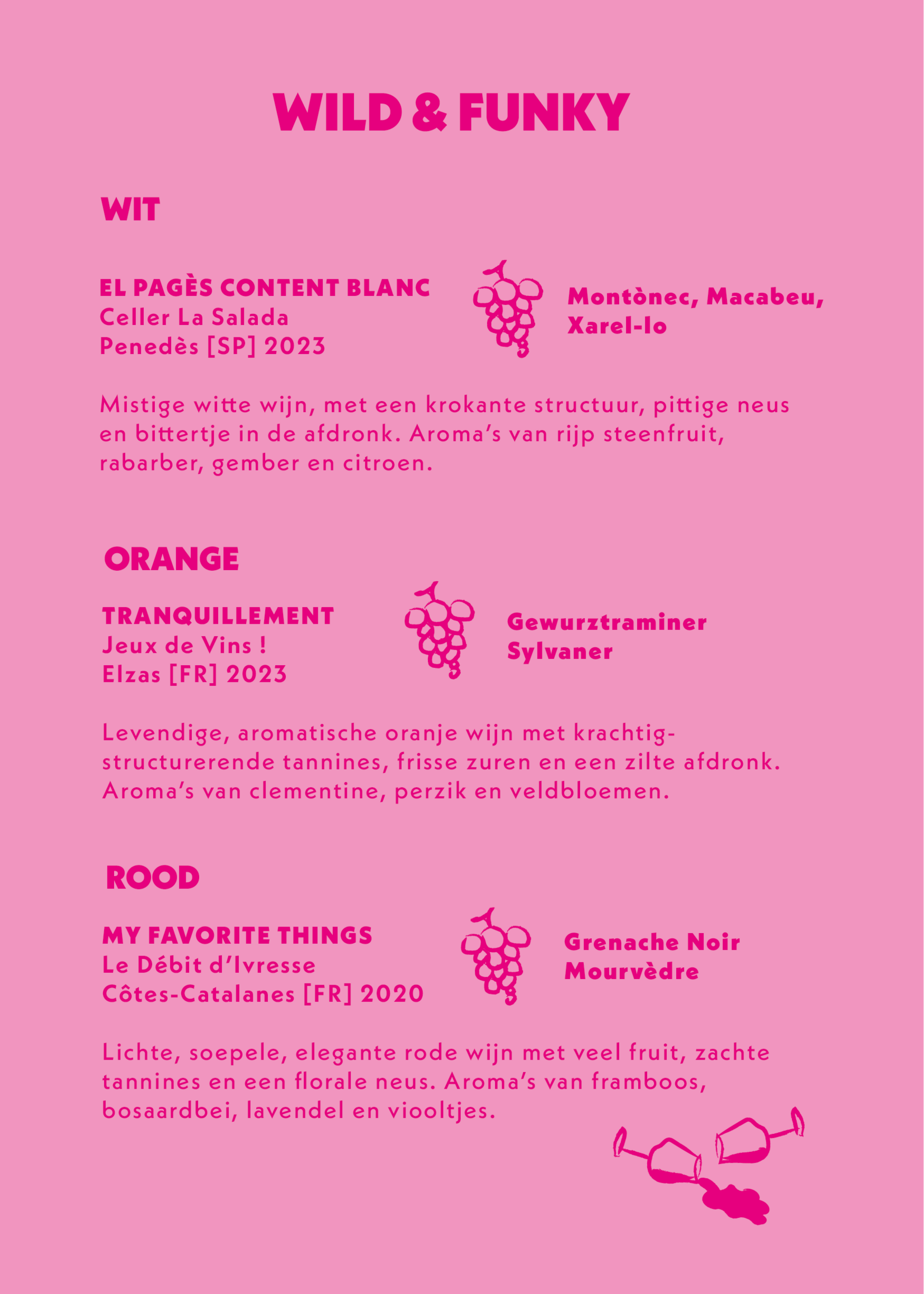 edelrot natural wine selections wijnpakket --- wild & funky