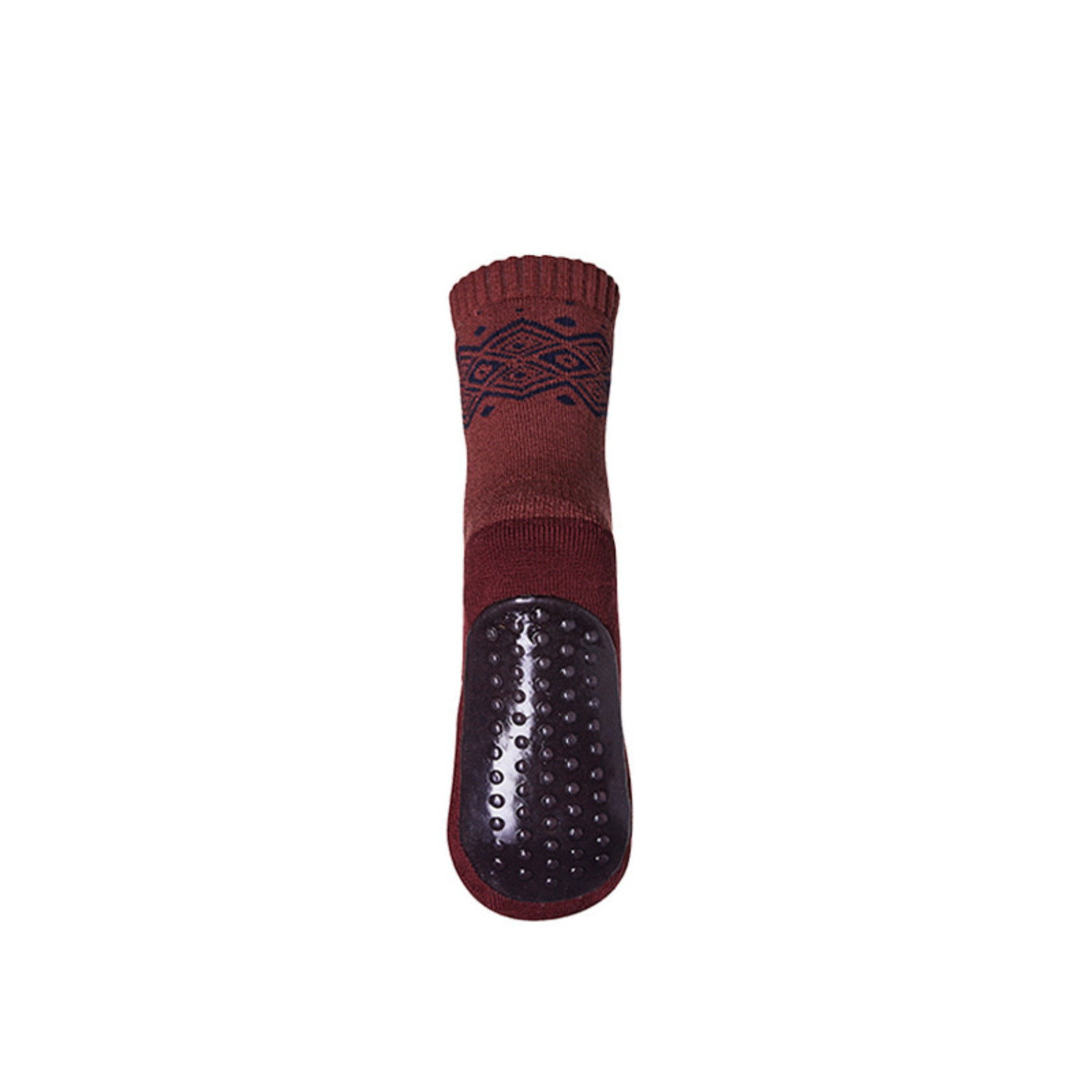 mp Denmark • anti-slip slofjes Bobbie merino | mulberry red