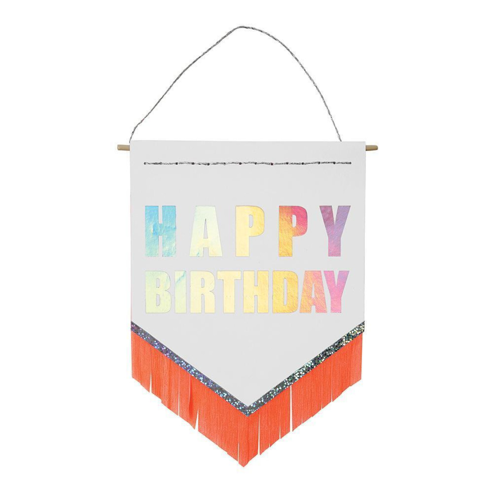 Meri Meri • kaart 'happy birthday' banner