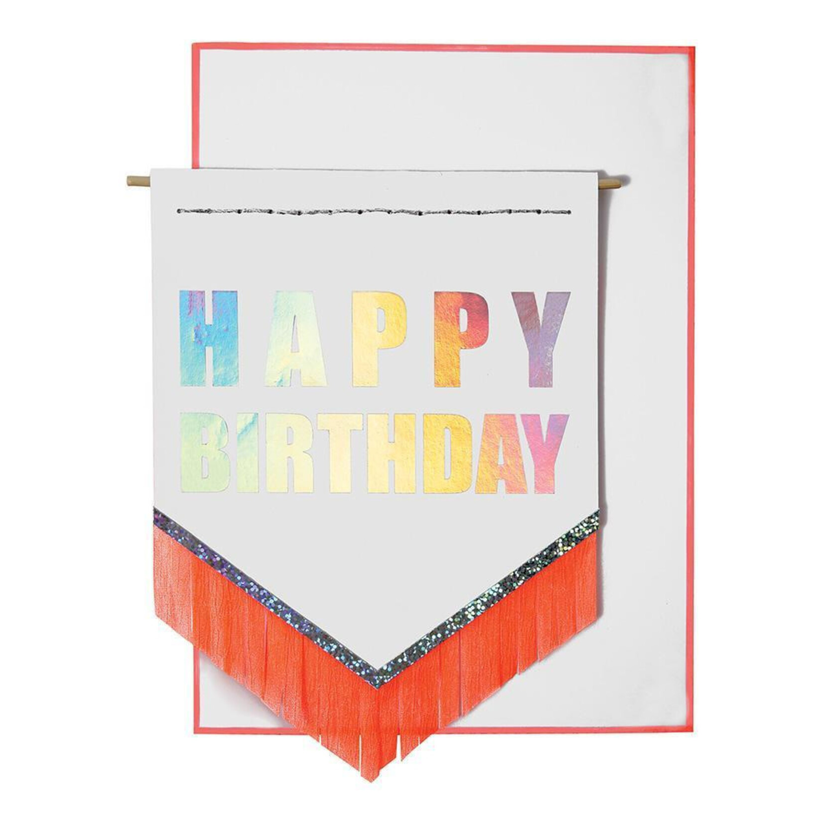 Meri Meri • kaart 'happy birthday' banner