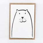 Studio Flash • kaart 'beaver'