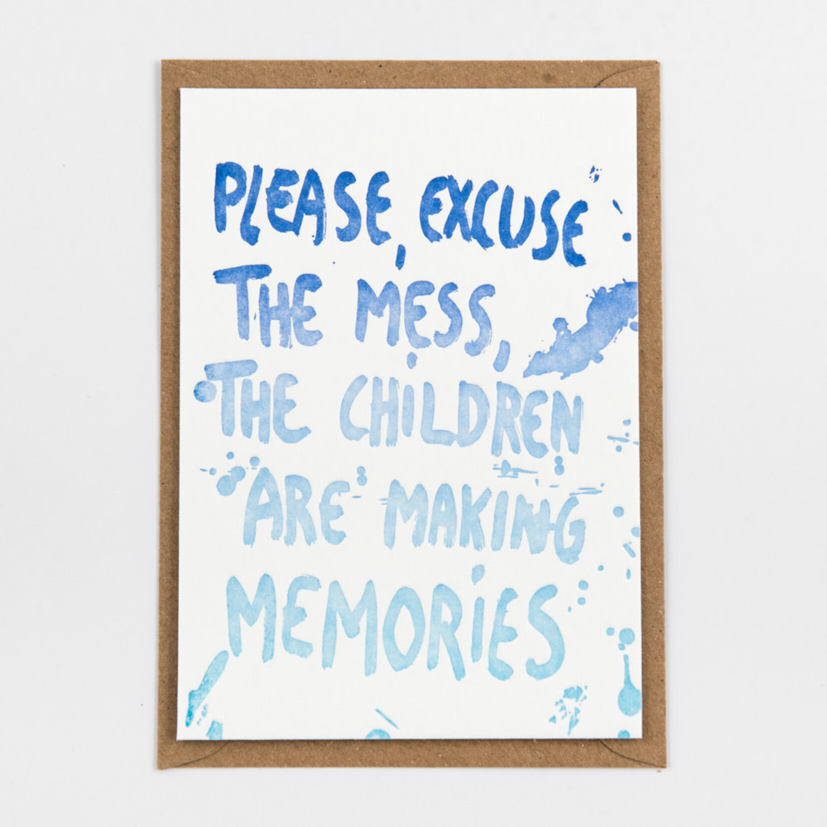Studio Flash • kaart 'the mess'