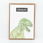 Studio Flash • kaart 'dino - rooaar'