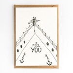 Studio Flash • kaart 'I feel you'