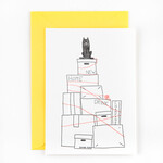 Studio Flash • kaart 'moving the cat'