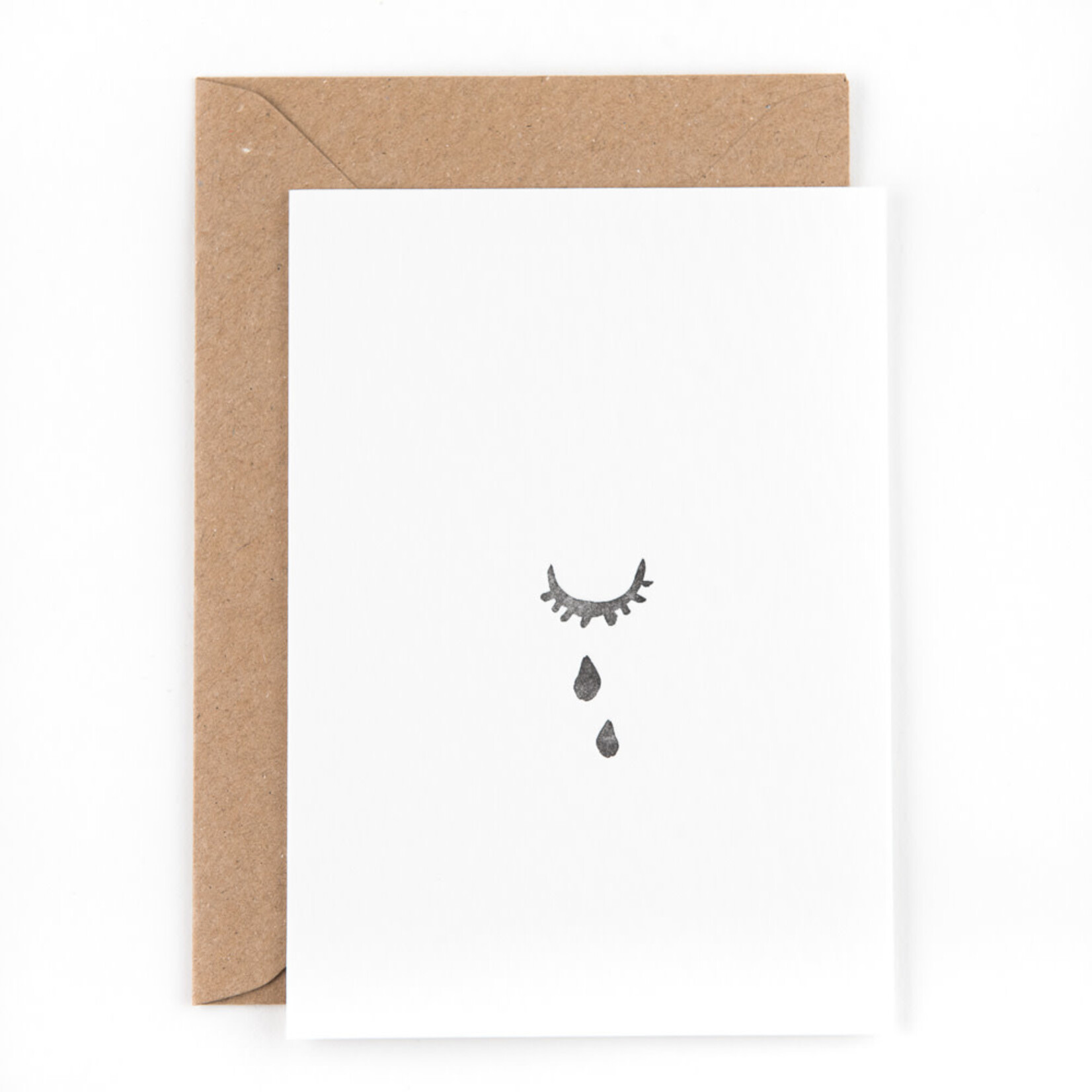 Studio Flash • kaart 'tranen'