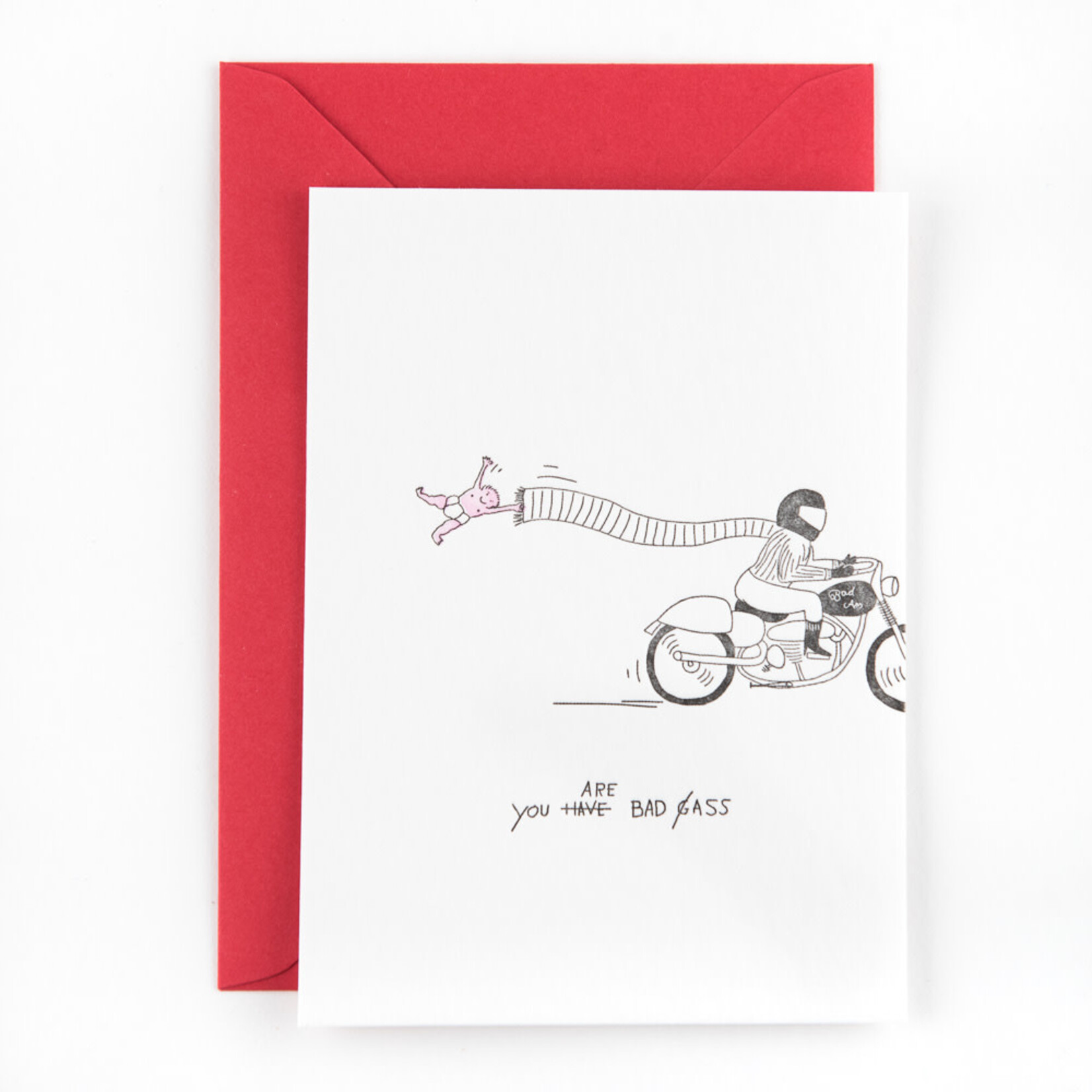 Studio Flash • kaart 'badass'