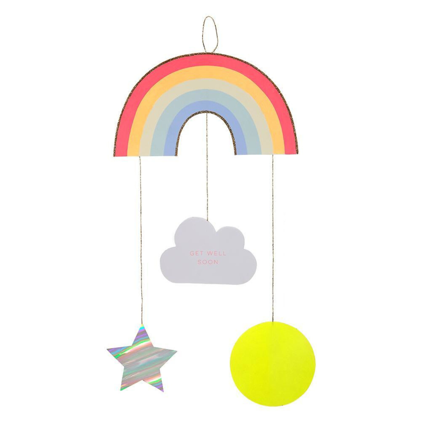 Meri Meri • kaart 'get well soon' hanging mobile