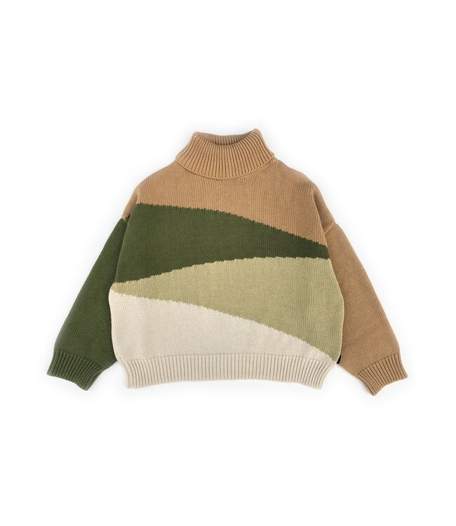 Monkind Berlin Sage Knit trui (laatste 2: maat 6-12 maanden)