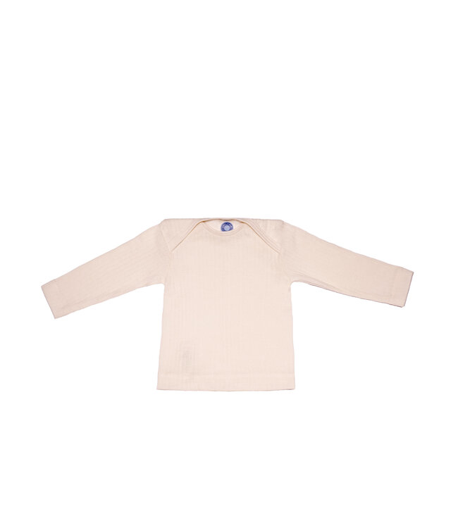 Cosilana baby longsleeve van wol/zijde/katoen