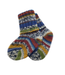 Bontgekleurde wollen sokken van Grodo