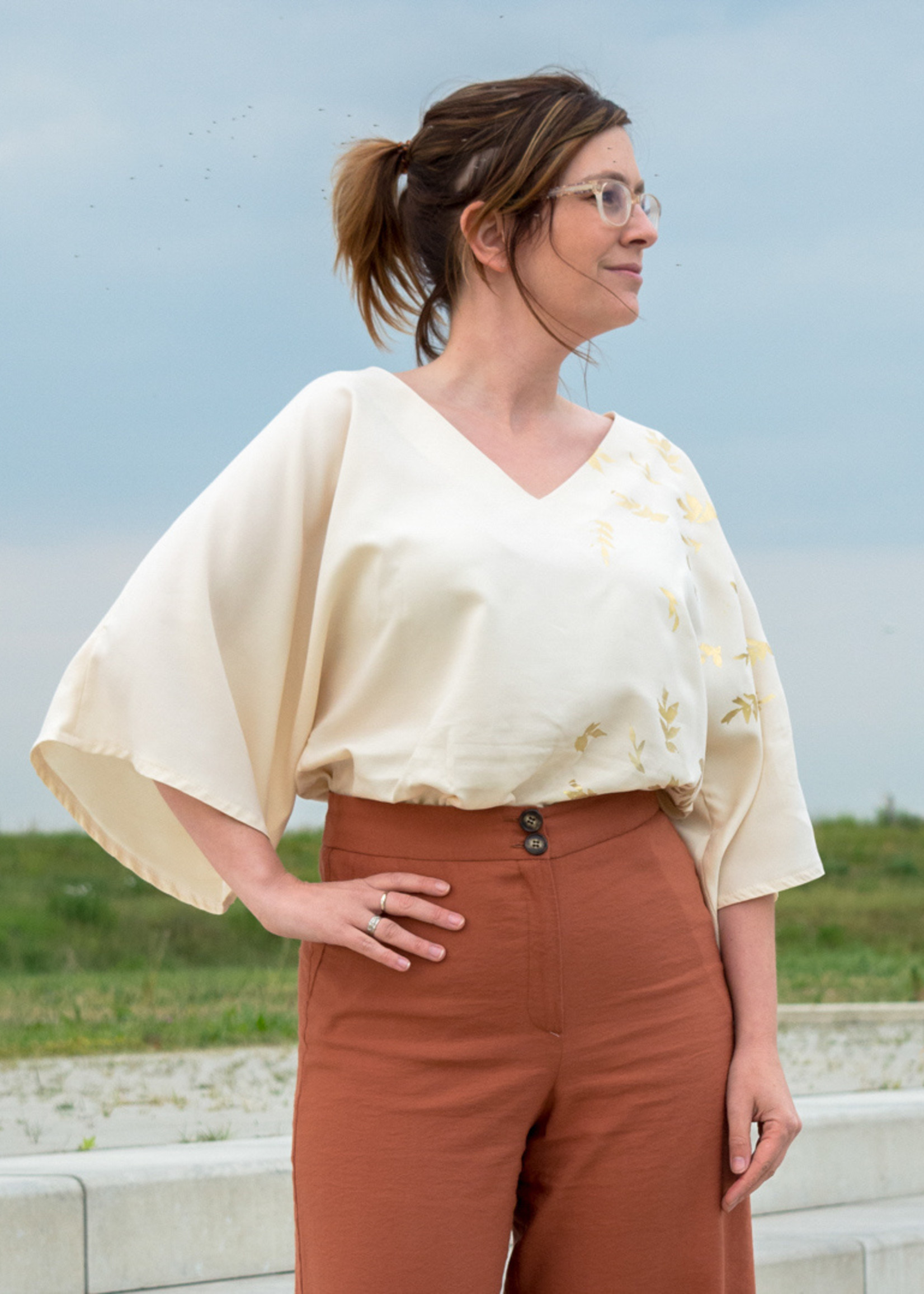 Bel'Etoile Vita blouse  voor dames en tieners – naaipatroon