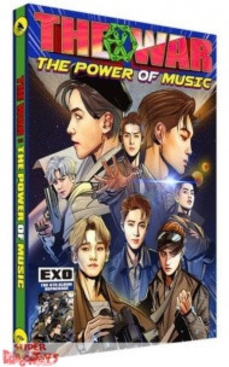 EXO - THE WAR : THE POWER OF MUSIC - REPACKAGE ALBUM - KOREAN EDITION
