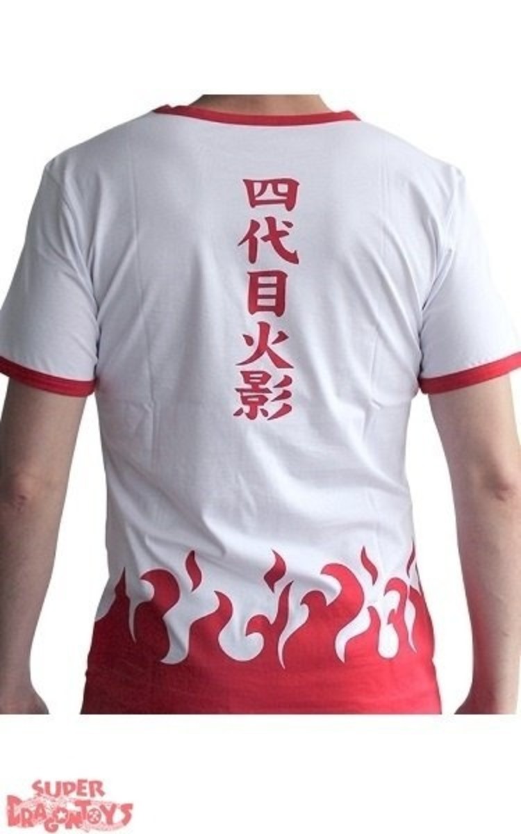 ABYSTYLE NARUTO SHIPPUDEN - T-SHIRT "4TH HOKAGE" DESIGN