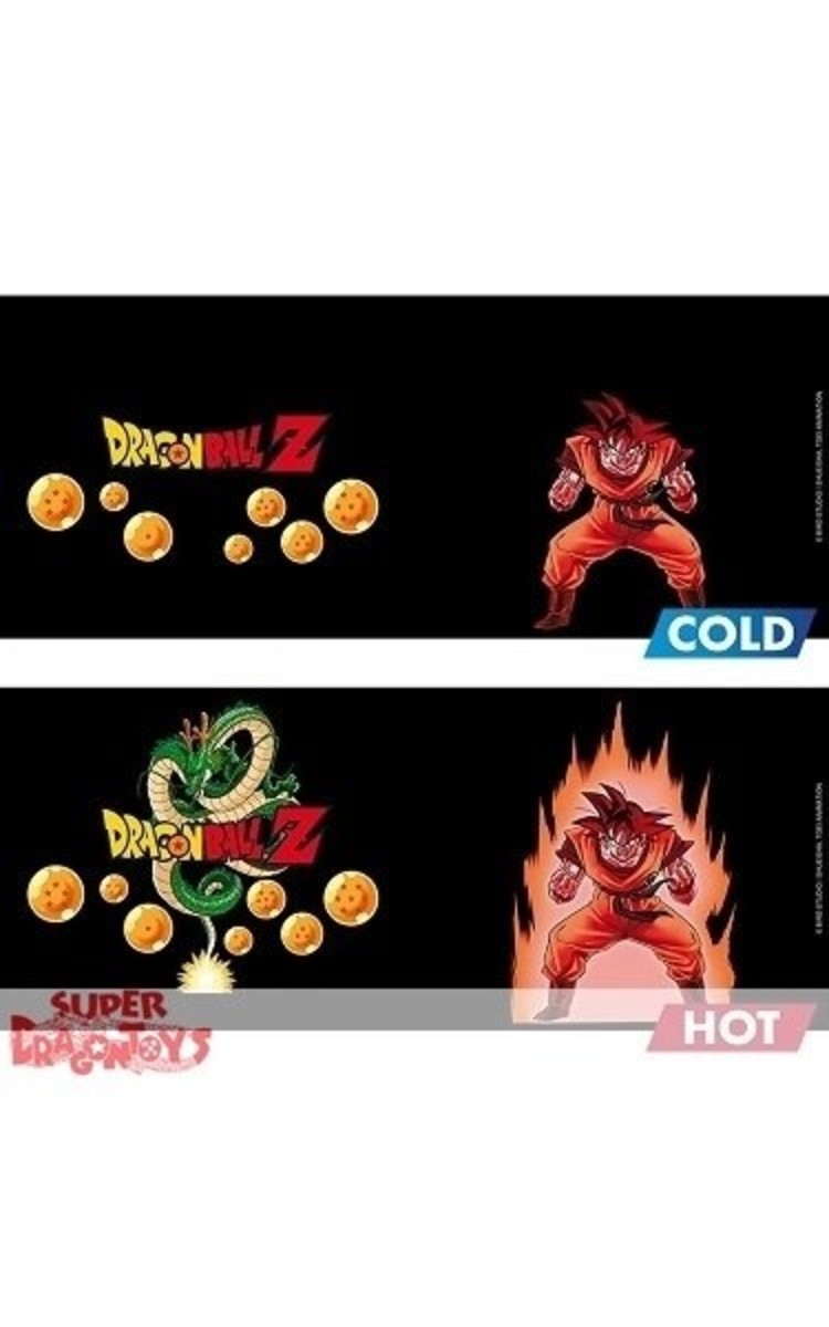 ABYSTYLE DRAGON BALL Z - MUG MAGIQUE THERMO REACTIF "GOKU"