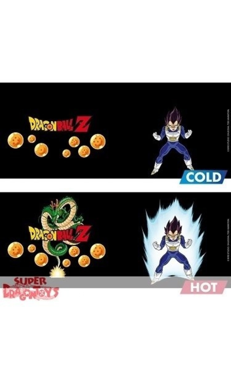ABYSTYLE DRAGON BALL Z - MUG MAGIQUE THERMO REACTIF "VEGETA"