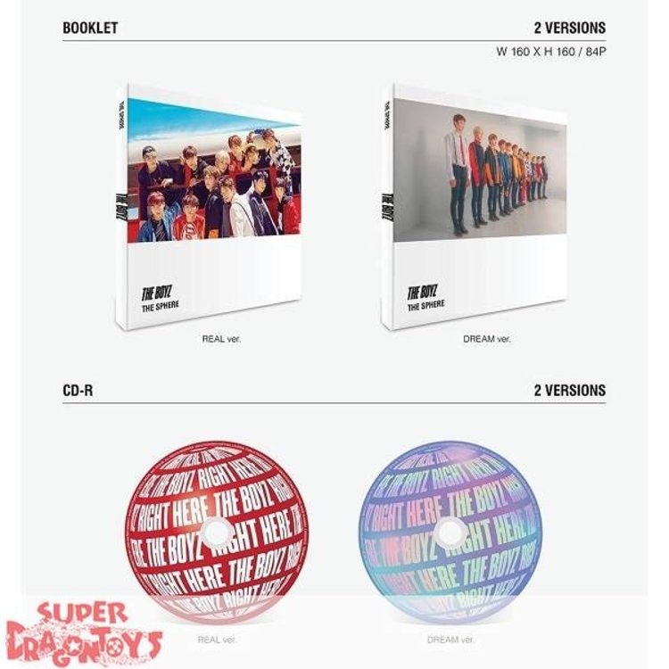 THE BOYZ - THE SPHERE - 1ST SINGLE ALBUM