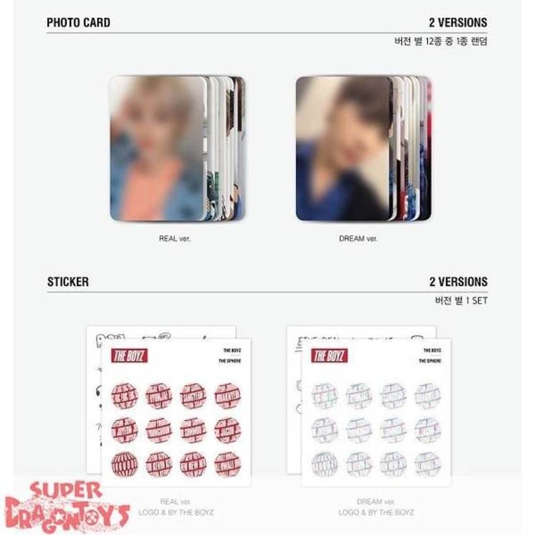THE BOYZ - THE SPHERE - 1ST SINGLE ALBUM
