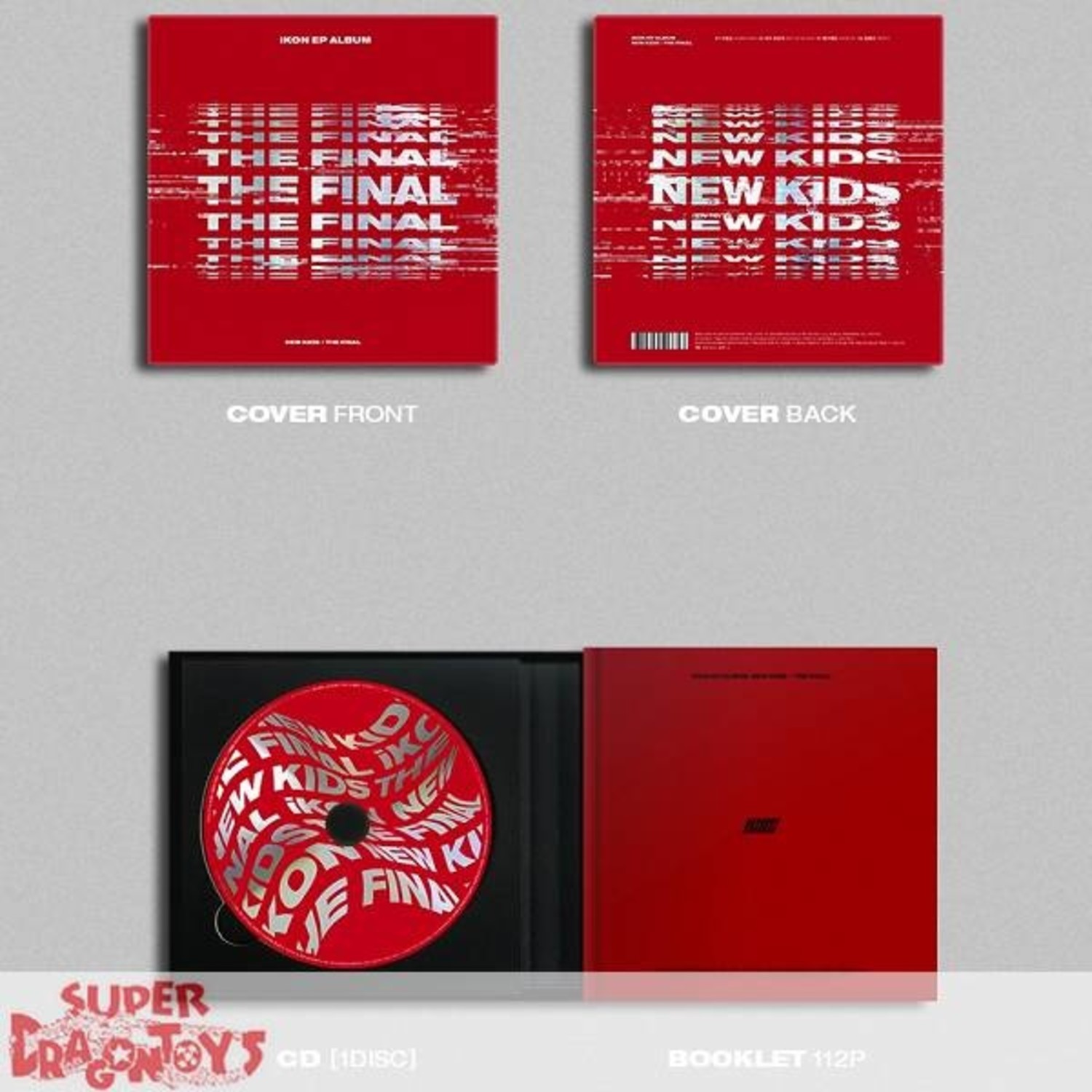 IKON - NEW KIDS : THE FINAL - EP ALBUM - SUPER DRAGON TOYS