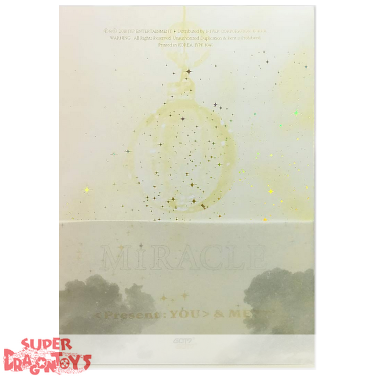 GOT7 - PRESENT : YOU [& ME EDITION] - 3RD [REPACKAGE] ALBUM