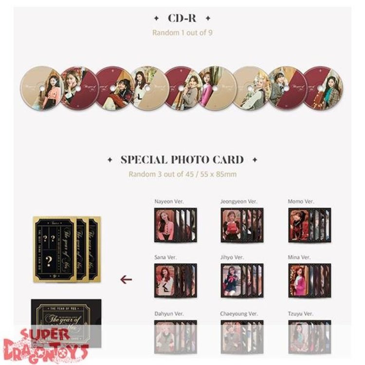 TWICE - THE YEAR OF YES  - 3RD SPECIAL ALBUM